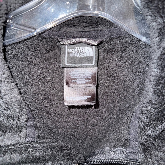 The North Face Black Full Zip Fleece Jacket Size M Classic Soft Multiseason - Picture 3 of 4